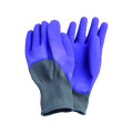 13G Polyster Liner Latex Coated Open Back Glove